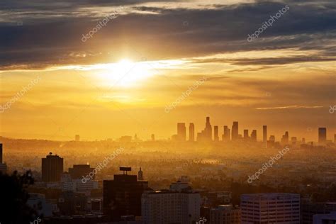 Los Angeles Sunrise — Stock Photo © Logoboom 32425845