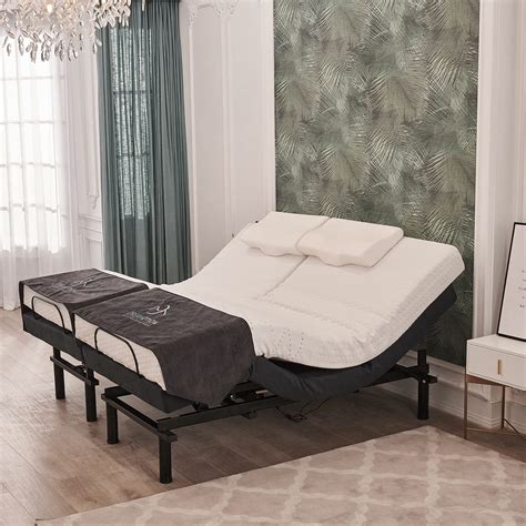 Buy Bdeus Split King Adjustable Bed Frame Smart Electric Adjustable