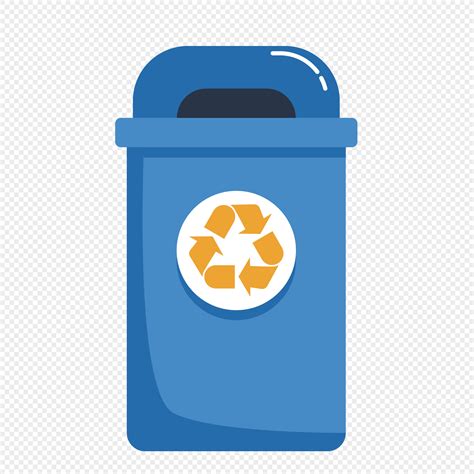 Tong Sampah Biru gambar unduh gratis_imej 401708976_Format PNG_my