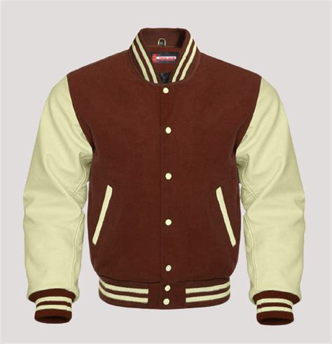 Wool And Leather Varsity Jacket Color Jackets