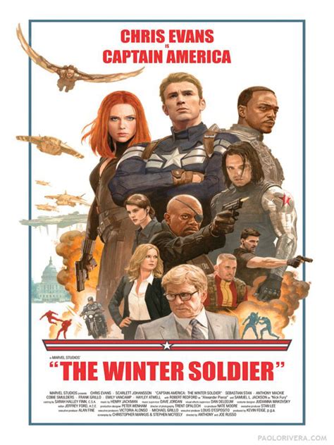 Capitão América 2 O Soldado Invernal Poster Foto 21 Adorocinema