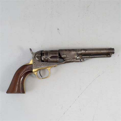 A Colt 1862 Police Percussion Revolver Manufactured 1863 Bukowskis