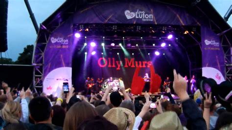 Olly Murs Dancing To Madness Love Luton Festival 2012 Youtube