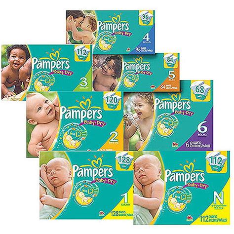 Pampers Baby Dry Diapers Super Pack Choose Your Size