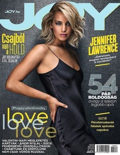 Jennifer Lawrence On The Cover For Joy Magazine Hungary