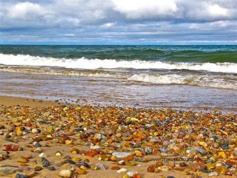 Lake Superior Agate Beach Pictured Rocks National Lakeshore Photo By