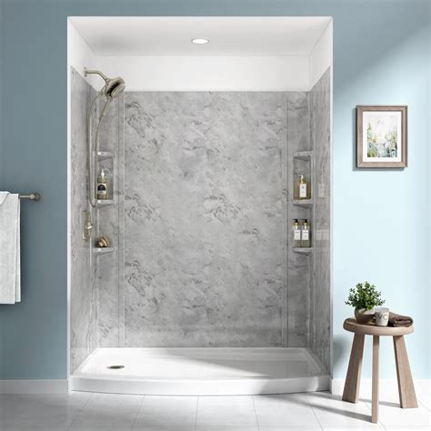 Waterproof Shower Wall Panels Home Depot Wall Design Ideas