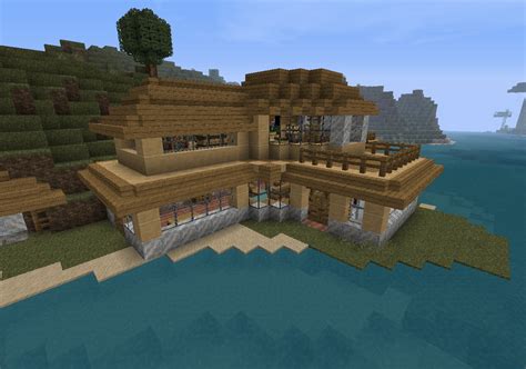 Minecraft cool house design excellent awesome modern houses best medieval designs blueprints. Minecraft Survival House Blueprints — MODERN HOUSE PLAN ...