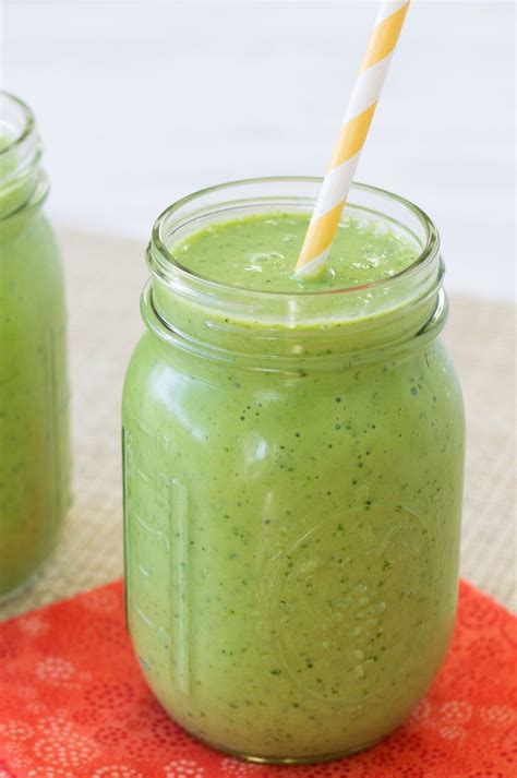 This Healthy Kale Smoothie Is Full Of Protein And Fiber And One Of Our