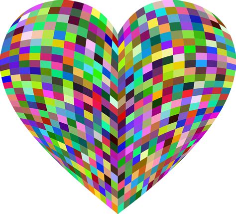 Heart Rainbow Png Greenged