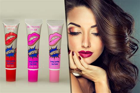 Peel Off Lip Stain 3 Colours Shop Wowcher