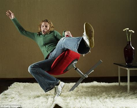 The Science Behind Why You Fall Back In Your Chair Daily Mail Online