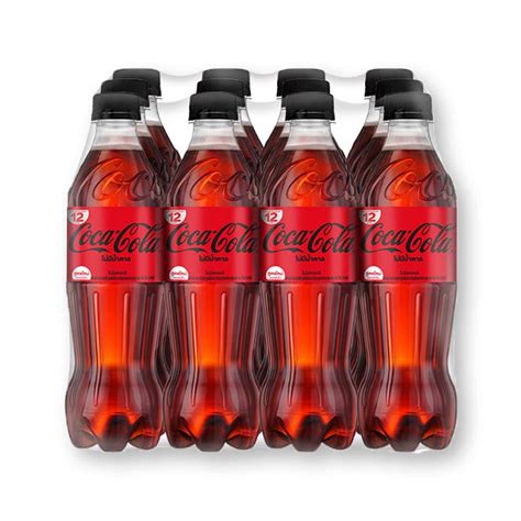 Coke Soft Drink No Sugar 450 Ml X 12 Bottles Makroclick