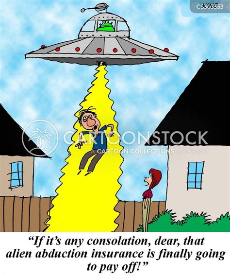 Abducted By Aliens Cartoons And Comics Funny Pictures From Cartoonstock