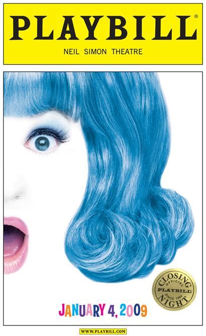 Hairspray Limited Edition Official Closing Night Playbill Opening