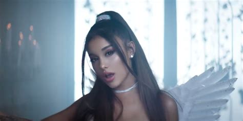 Ariana Grande Wears Lingerie In “dont Call Me Angel” Music Video