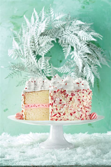 They are fun and easy to make. Peppermint Cake with Seven-Minute Frosting Recipe | MyRecipes