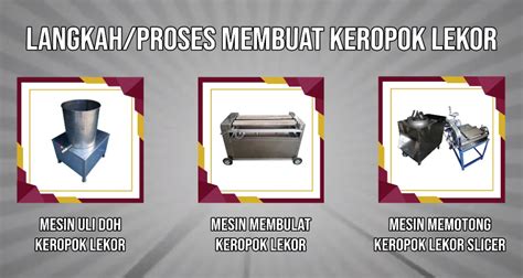 Namun perlu diingat, kuantiti bahan yang perlu disediakan adalah bergantung kepada. KEDAI JUAL MESIN PROSES KEROPOK LEKOR - KEDAI MESIN PROSES ...