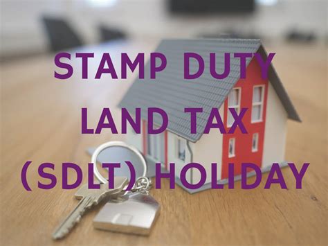 Stamp Duty Land Tax (SDLT) Holiday  Perrin Myddelton