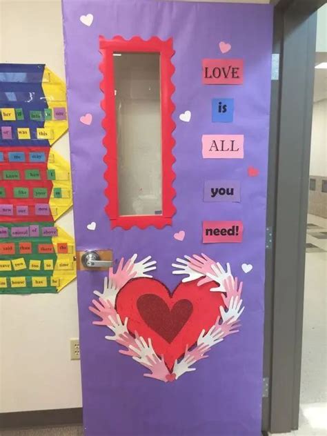 50 Adorably Cute Valentines Day Classroom Door Ideas In 2024