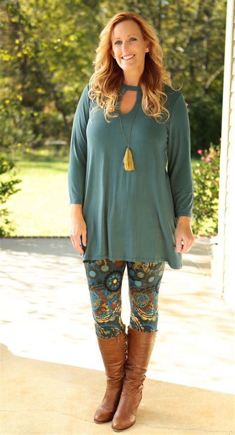 Our Curvy Key Hole Tunic Is Available In Gray Burgundy Or Mustard And