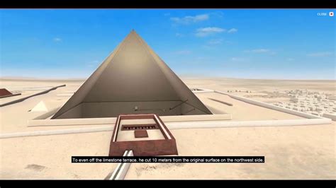 Digital Giza Giza 3d Tour Of The Khafre Pyramid Complex Youtube