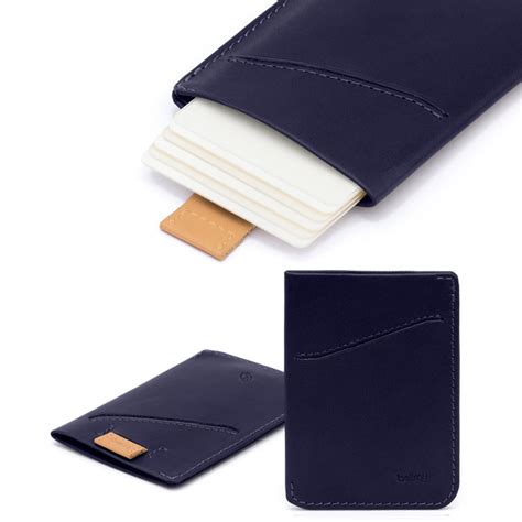 Card Sleeve Slim Leather Card Holder Bellroy Malaysia Storming