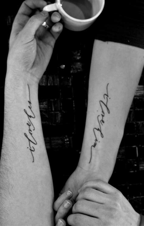 Tattoos will stay forever on your body. matching tattoos for couples | High Fashion Update