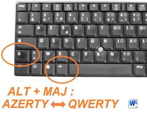 Comment Mettre Son Clavier En Azerty Sur Windows 10 - Word : changer clavier qwerty - azerty - Astuces Pratiques