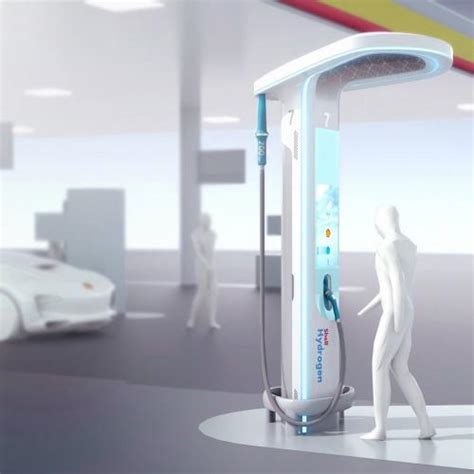 Bmw Designworks Et Shell Créent La Station Hydrogène Du Futur