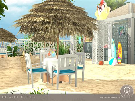 The Sims Resource Beach Kiosk