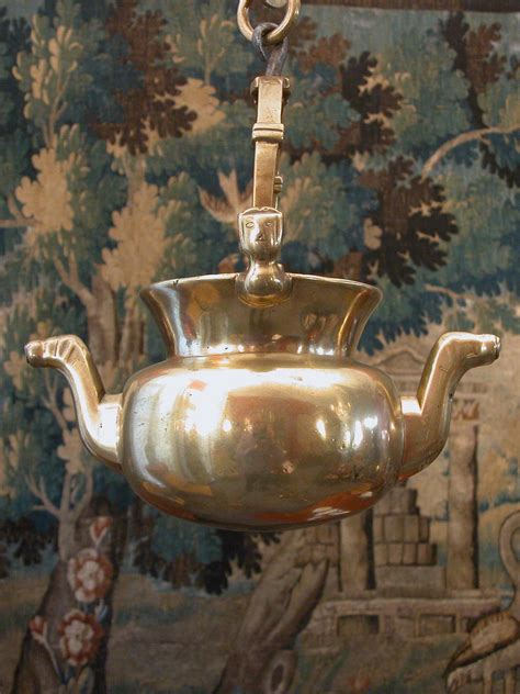 Fine Antique German 15th Century Brass Laver Hart