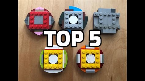 Top 5 Most Commonbest Lego Beyblade Designs Youtube