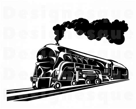 Train Svg Steam Engine Svg Locomotive Svg Train Clipart Etsy