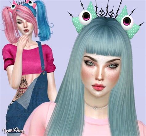 Jenni Sims Collection Acc Pastel Goth • Sims 4 Downloads Sims 4 Cas