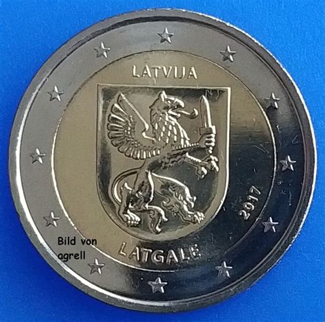 2 Euro Commemorative Latvia 2017 Regions Latgale Euromuenzen Agrelleu