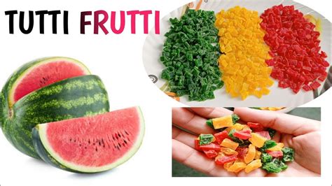 Tutti Frutti Recipe Tutti Frutti From Watermelon How To Make Tutti