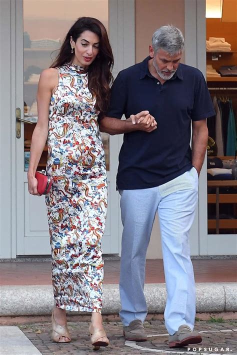 George And Amal Clooney Holding Hands In Italy June 2018 Popsugar