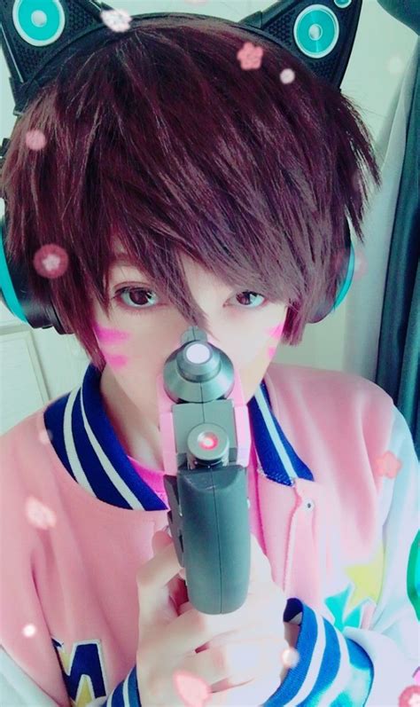 Pastel Boy Dva Anime Cat Ears Anime Cat Cat Ears Boy