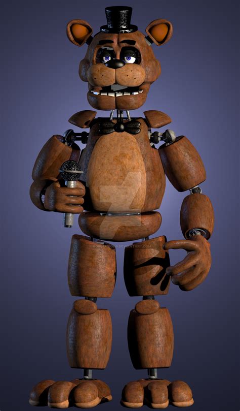 Own Stylefnaf 1 Freddy Fazbear Full Body By Robimations On Deviantart