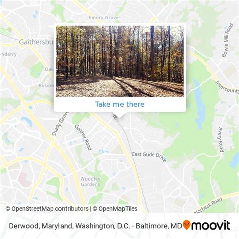 How To Get To Derwood Maryland In Montgomery County By Bus Or Metro