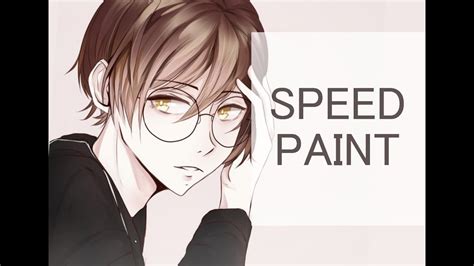 Anime Speedpaint Sai Anime Boy Youtube