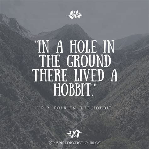 The Hobbit By Jrr Tolkien Favorite Book Quotes The Hobbit Book