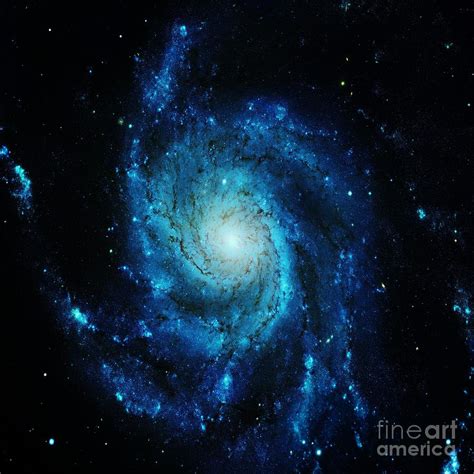 Teal Spiral Galaxy Photograph By Johari Smith Fine Art America