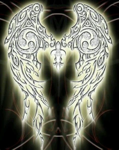 Celtic Angel Wings Irish Tattoos Clock Tattoo Design Memorial Tattoos