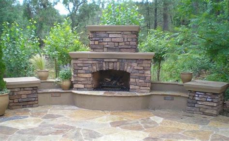 Ultimate Backyard Fireplace Sets The Outdoor Scene Home To Z Backyard