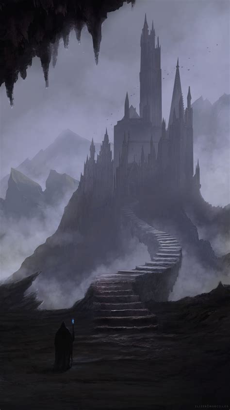 Dark Towers By Elizer Morcillos On Artstation Fantasy Art Landscapes