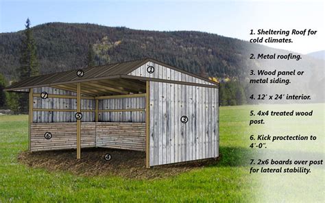 Check out our loafing shed plans selection for the very best in unique or custom, handmade pieces from our home & hobby shops. Oklahoma Equine Run-In Shed. Do you have any suggestions ...