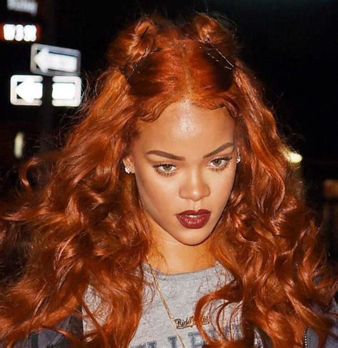 Ginger Rihanna Is My Fave Rihanna Rihanna Hair Color Rihanna