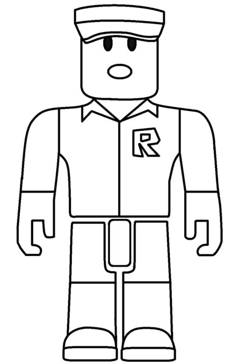 Cinco Personajes De Roblox Para Colorear Imprimir E Dibujar Dibujos